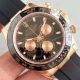 2017 Swiss Copy Rolex Daytona Watch Rose Gold Black Dial Ceramic Bezel Rubber Band (4)_th.jpg